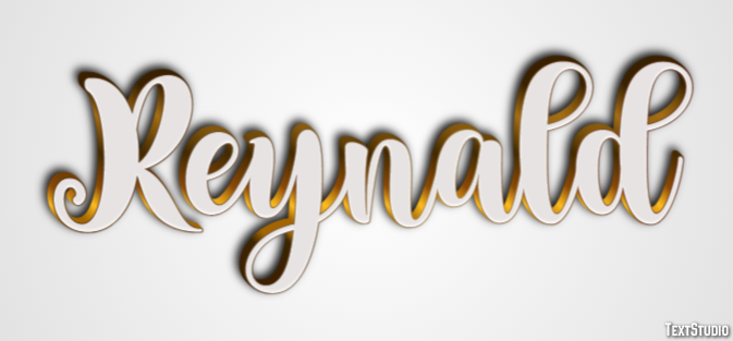 Reynald Texteffekt