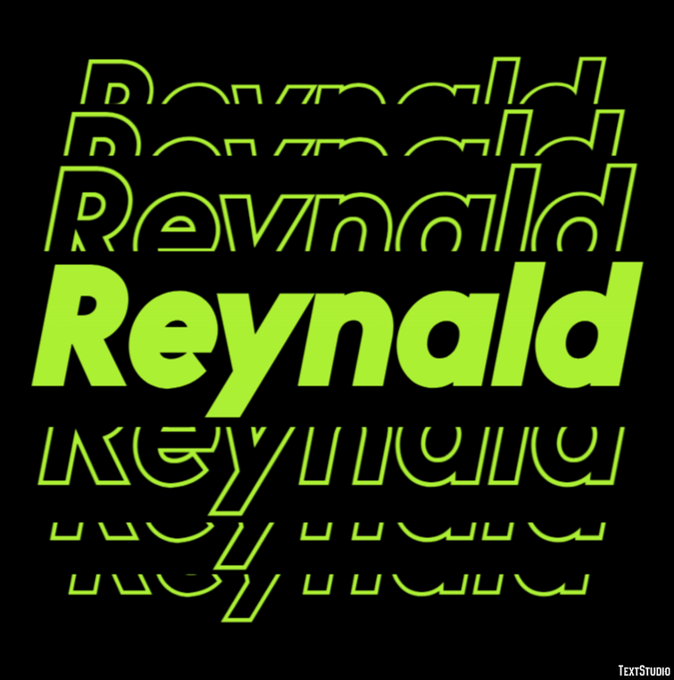 Reynald Text Effect