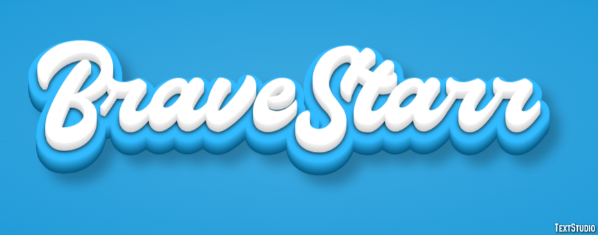 BraveStarr Text Effect