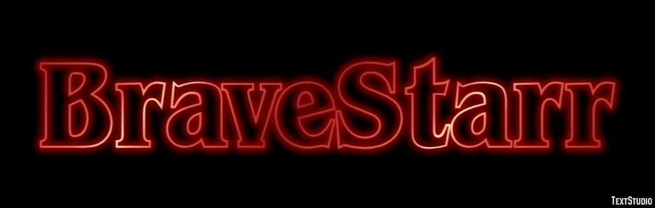 BraveStarr Text Effect