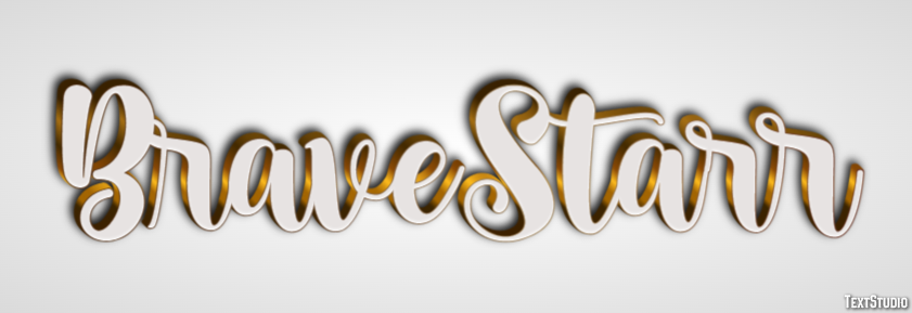 BraveStarr Text Effect