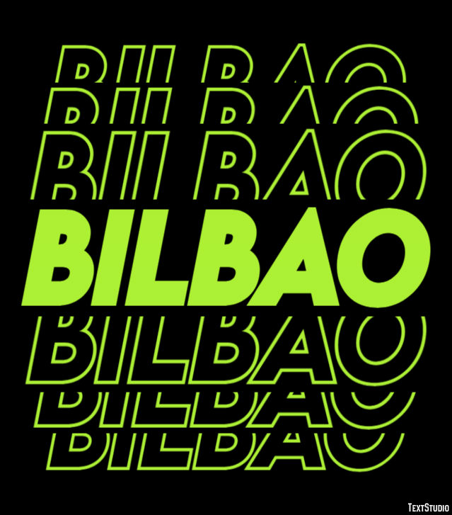 Bilbao Efekt tekstowy