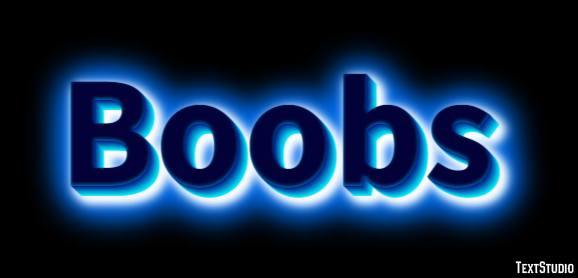 Boobs Metin efekti