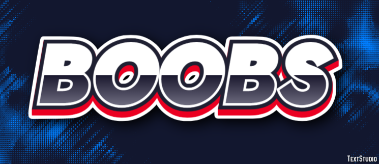 Boobs Metin efekti