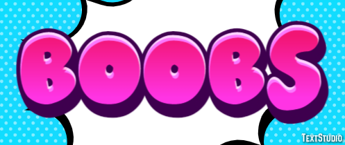 Boobs Metin efekti
