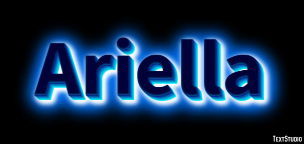 Ariella Efecto de Texto