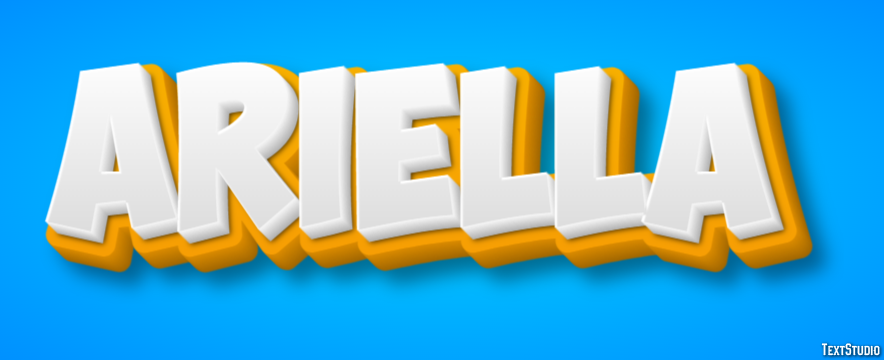 Ariella Text effect
