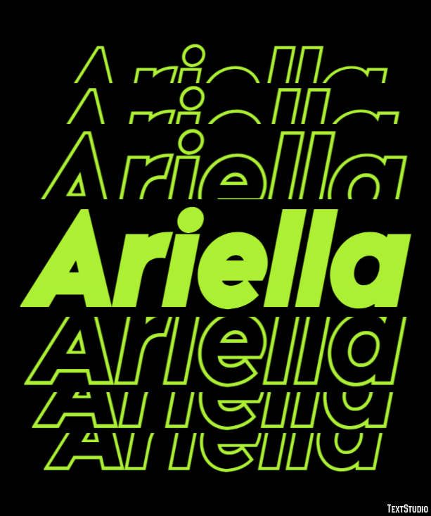 Ariella Text Effect