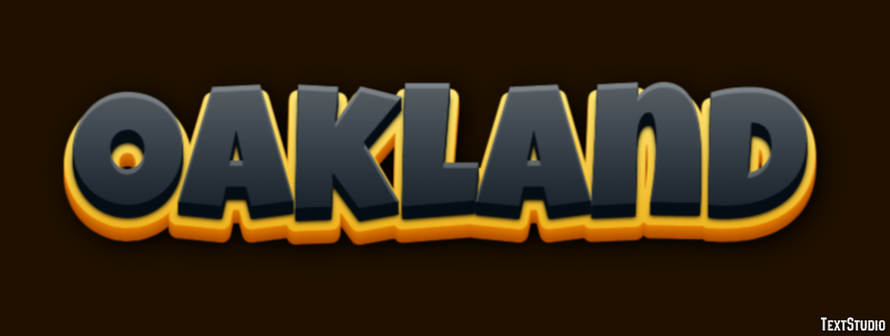 Oakland Efekt tekstowy
