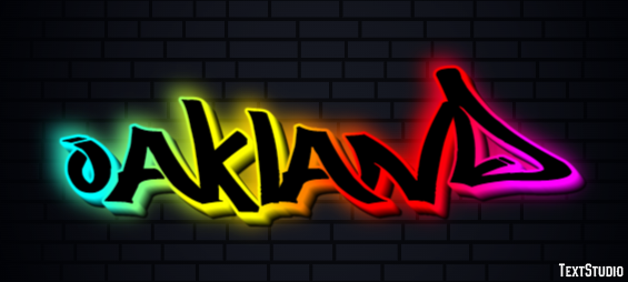 Oakland Efekt tekstowy