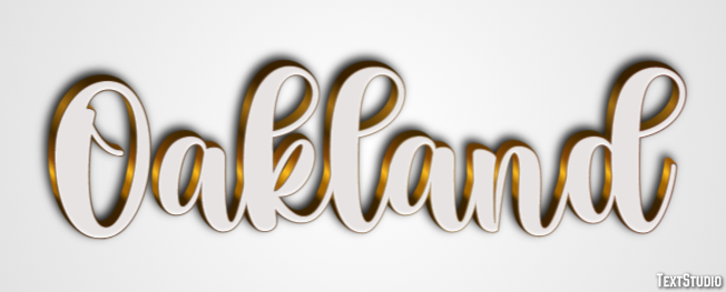 Oakland Efekt tekstowy
