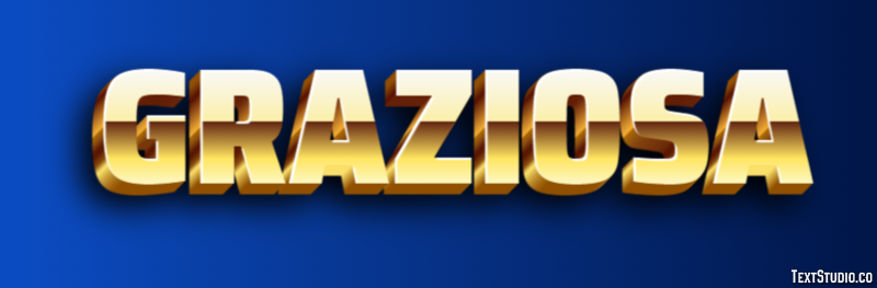 Graziosa Effetto testo