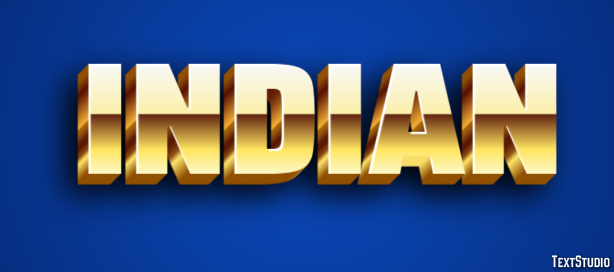 Indian Tekst Effect