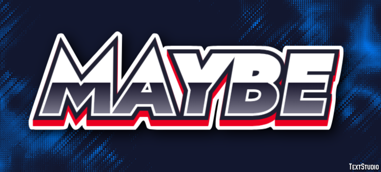 Maybe Text Effect