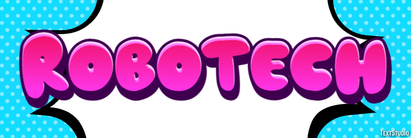 Robotech Text Effect