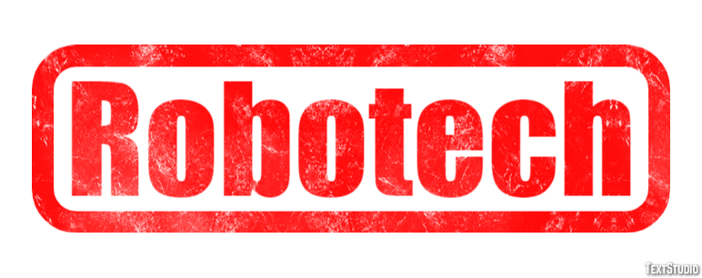 Robotech Text Effect