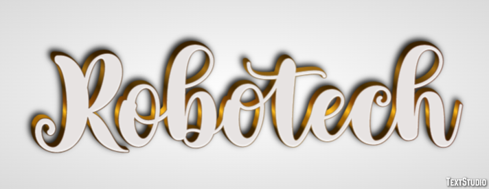 Robotech Effetto testo