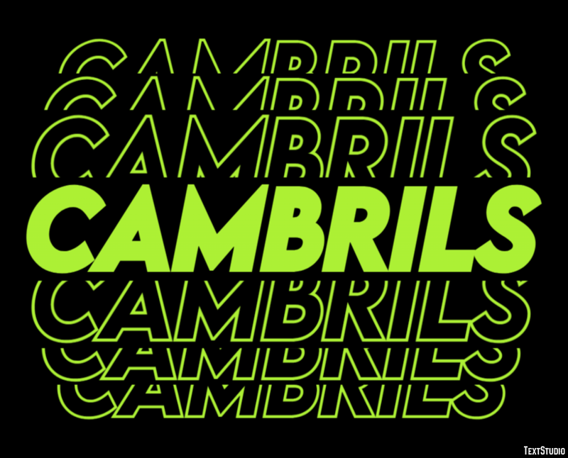 Cambrils Efekt tekstowy