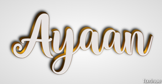 Ayaan Text Effect