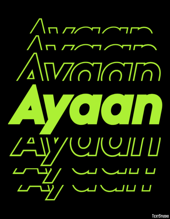 Ayaan Effet de Texte