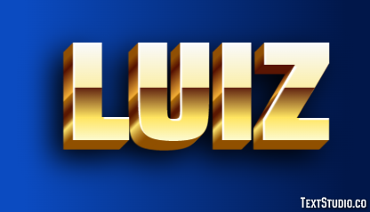 Luiz Text effect