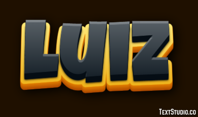 Luiz Text effect