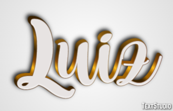 Luiz Text effect