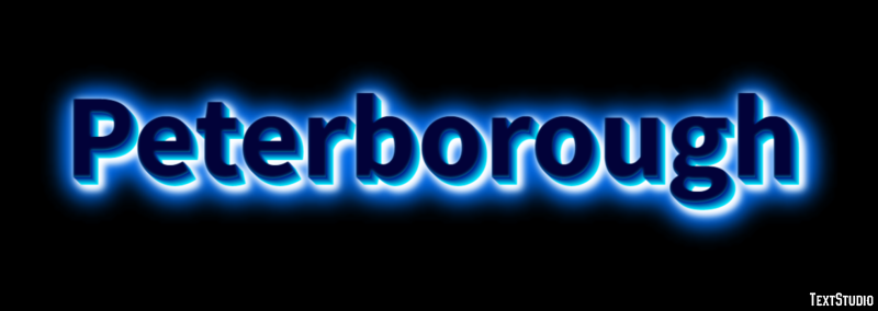 Peterborough Tekst Effect