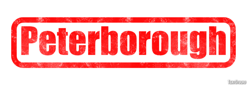 Peterborough Efekt tekstowy