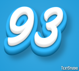 93 Text Effect