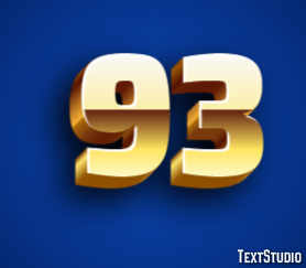 93 Text Effect