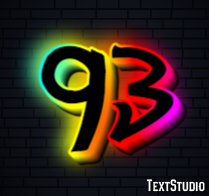 93 Text Effect