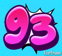 93 Text Effect