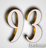 93 Text Effect