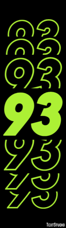 93 Text Effect