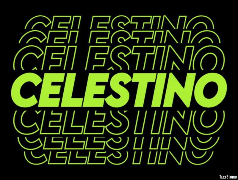 Celestino Text Effect