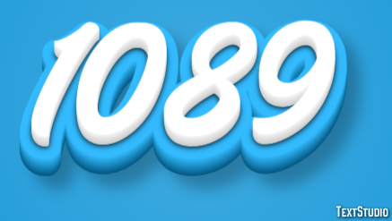 1089 Efekt tekstowy