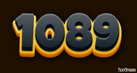 1089 Efekt tekstowy