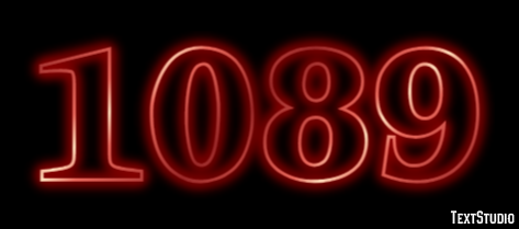 1089 Efekt tekstowy
