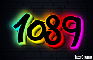 1089 Efekt tekstowy