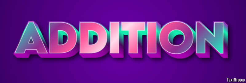 Addition Efecto de Texto