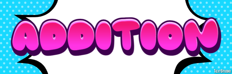 Addition Text Effect