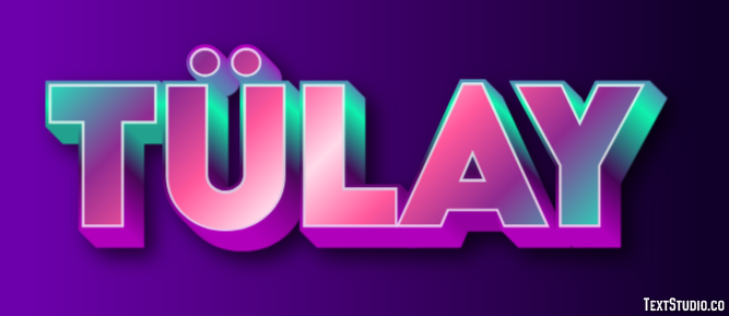 Tülay Text Effect