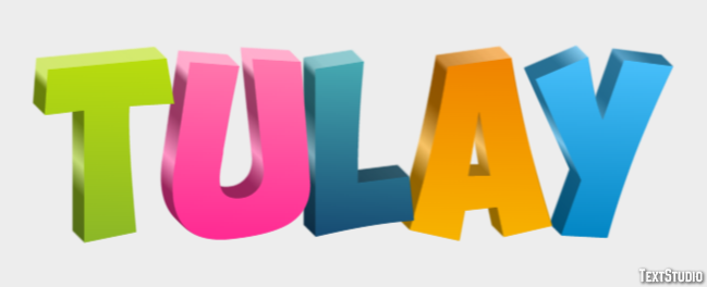 Tülay Text Effect