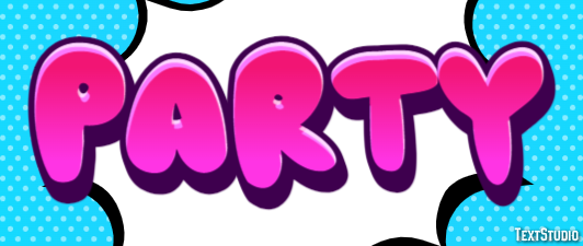 Party Text Effect
