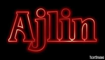 Ajlin Text Effect