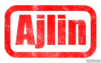 Ajlin Text Effect