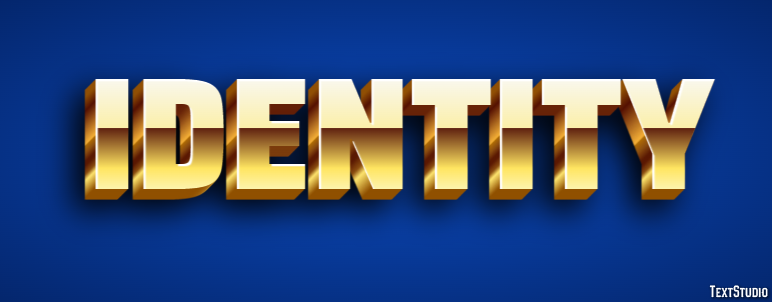 Identity Metin Efekti