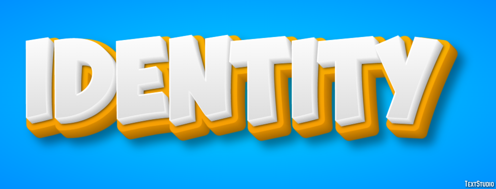 Identity Metin Efekti