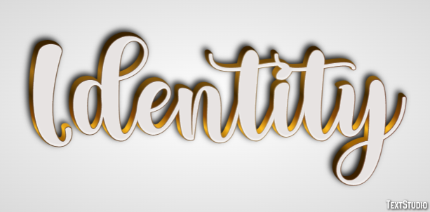 Identity Metin Efekti